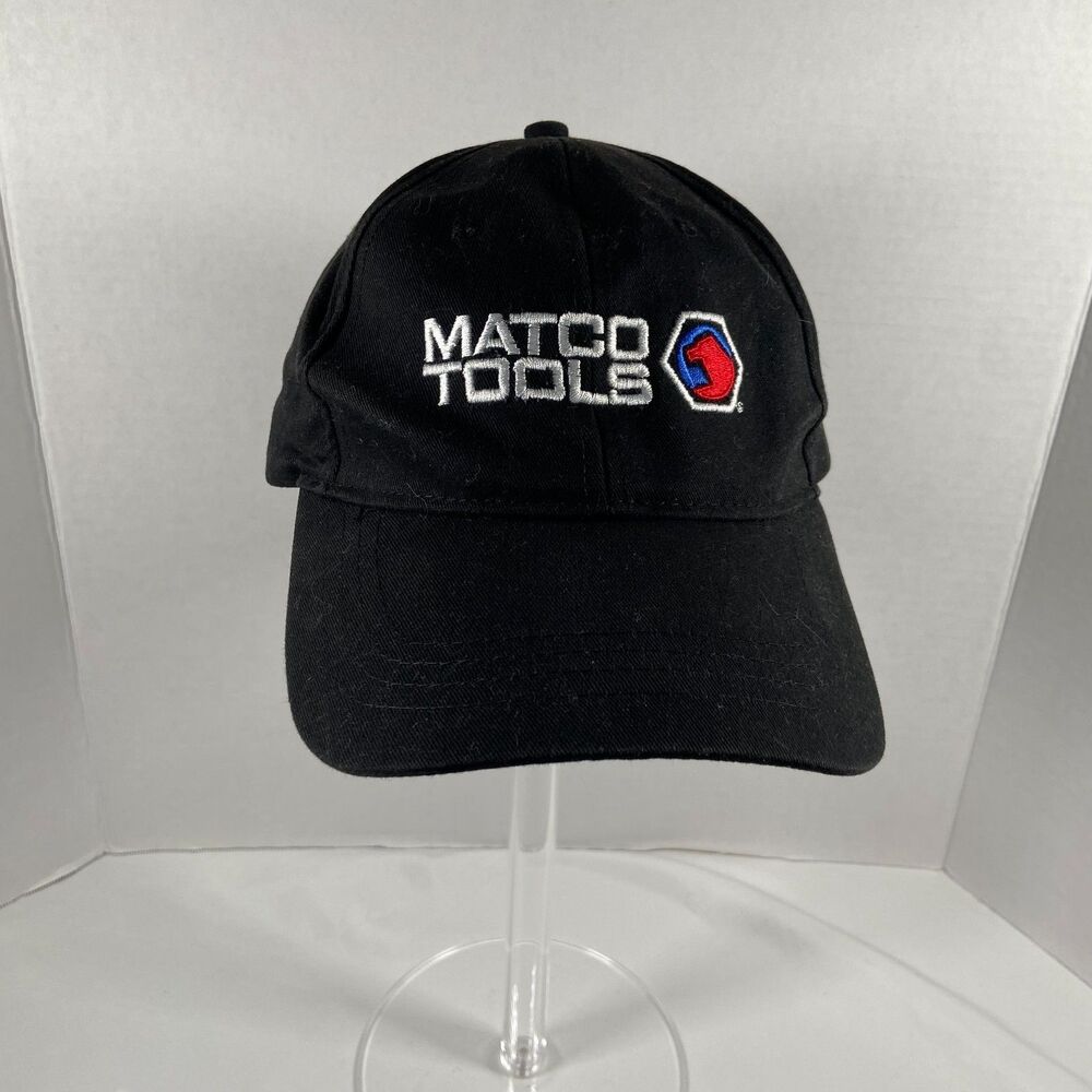 Matco Tools Bang Hat Adult Black Embroidered Strapback Baseball Cap